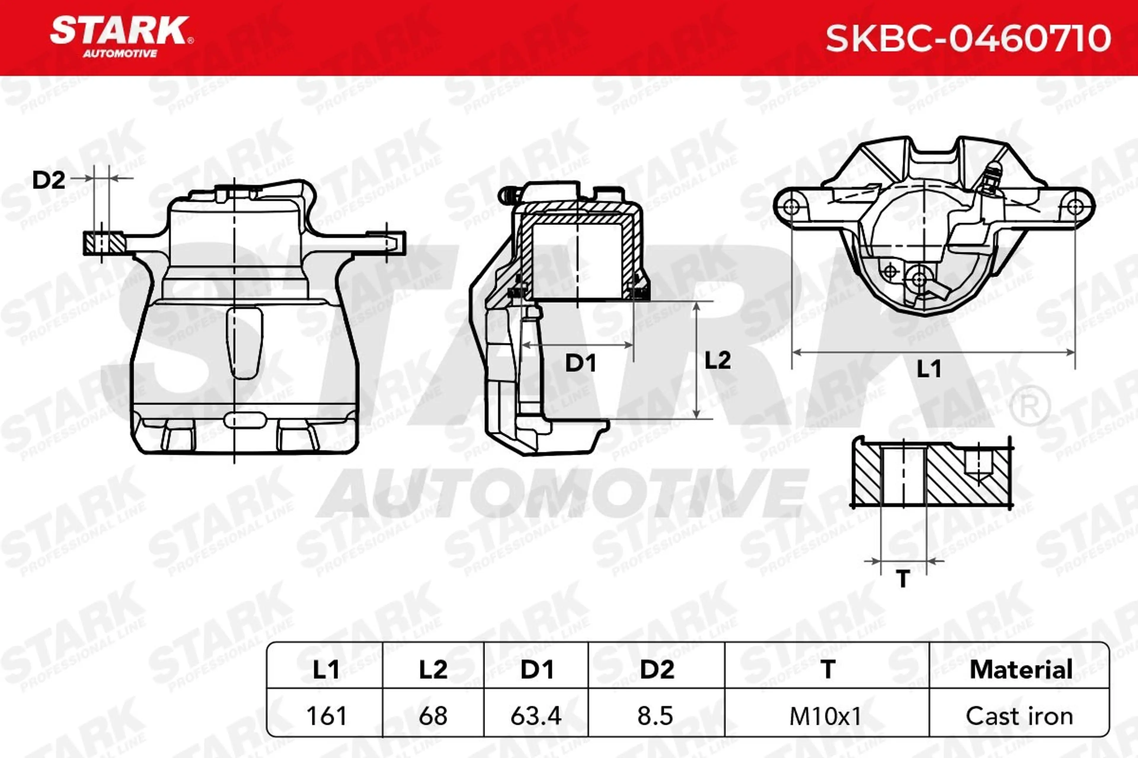PINZA DE FRENO (SIN  DEVOLUCIÓN CAS