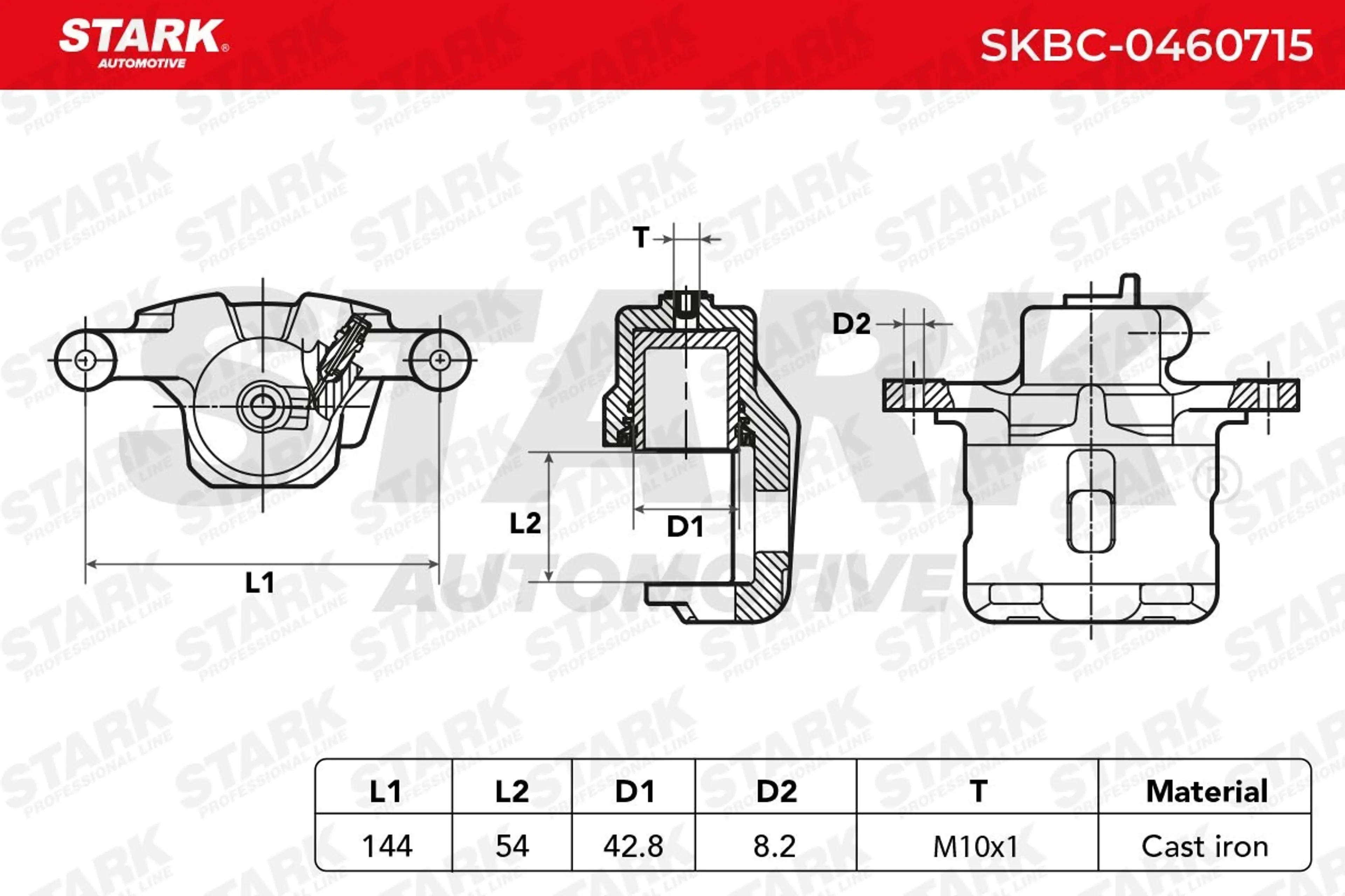 PINZA DE FRENO (SIN  DEVOLUCIÓN CAS