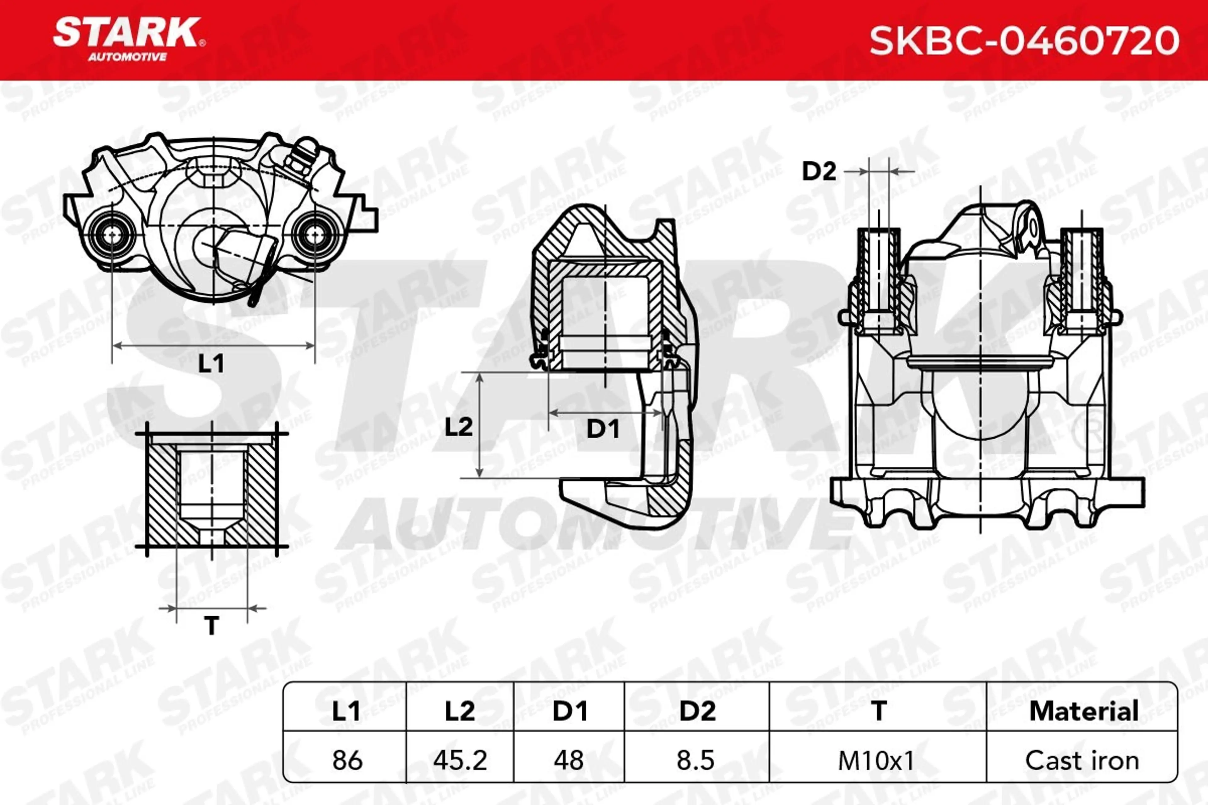 PINZA DE FRENO (SIN  DEVOLUCIÓN CAS