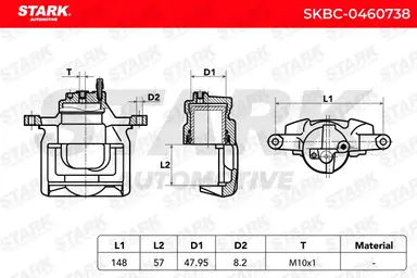 PINZA DE FRENO (SIN  DEVOLUCIÓN CAS