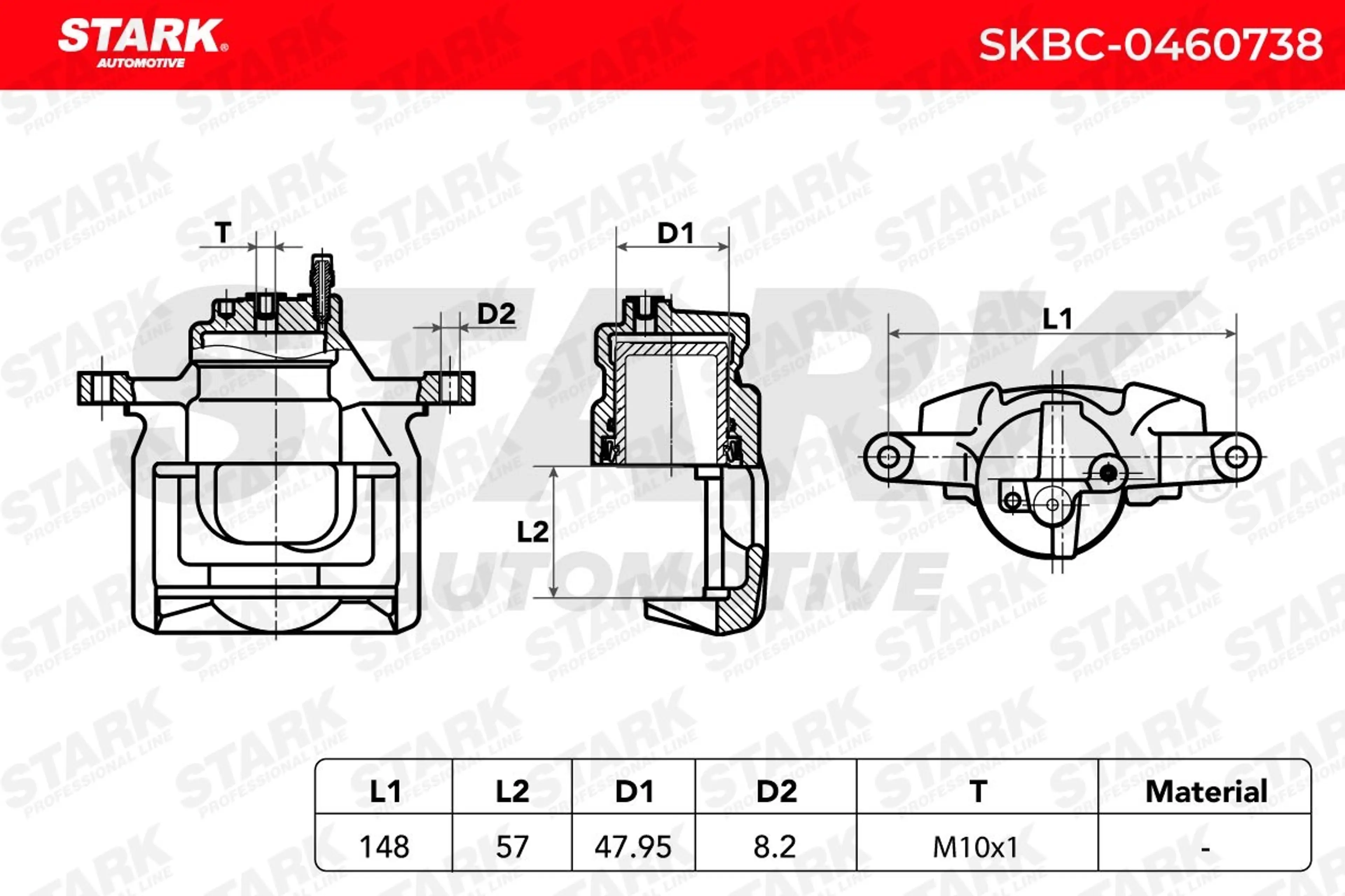 PINZA DE FRENO (SIN  DEVOLUCIÓN CAS