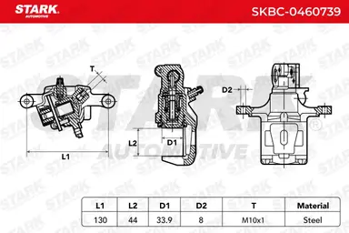PINZA DE FRENO (SIN  DEVOLUCIÓN CAS