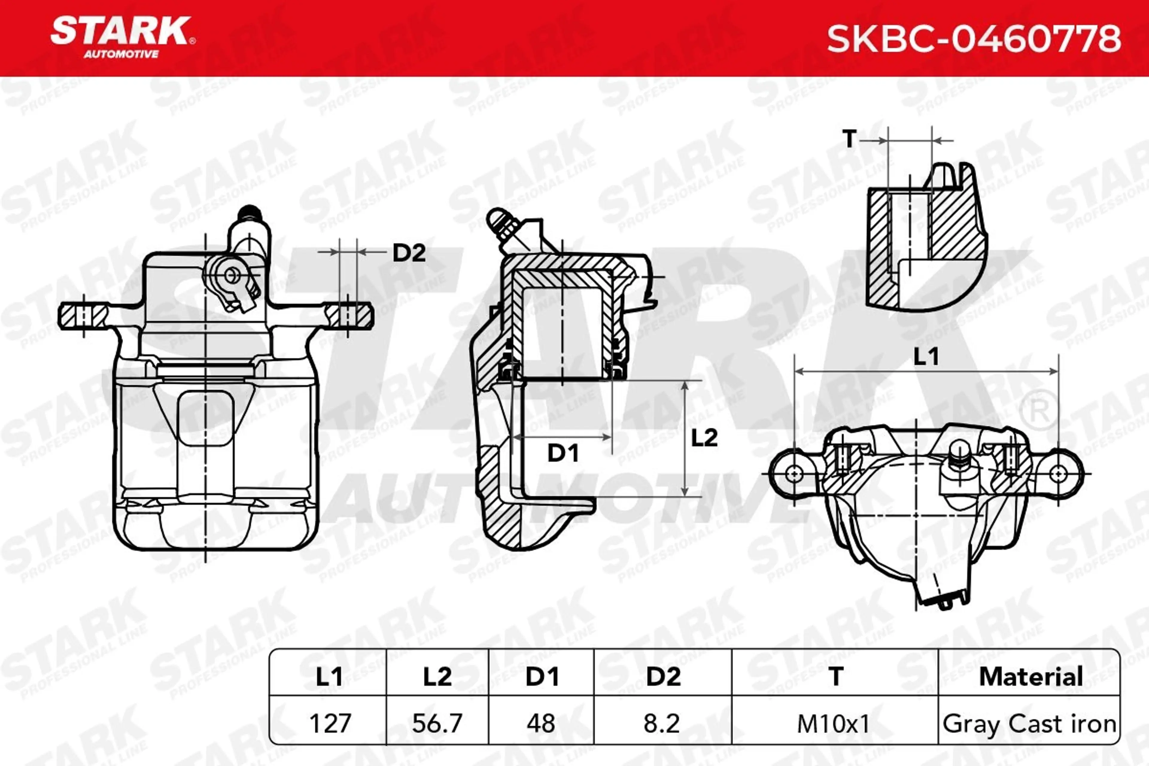 PINZA DE FRENO (SIN  DEVOLUCIÓN CAS