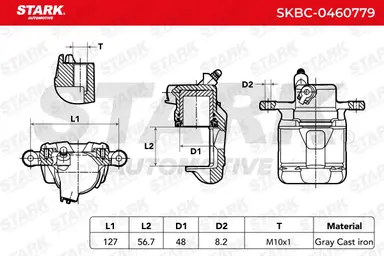PINZA DE FRENO (SIN  DEVOLUCIÓN CAS