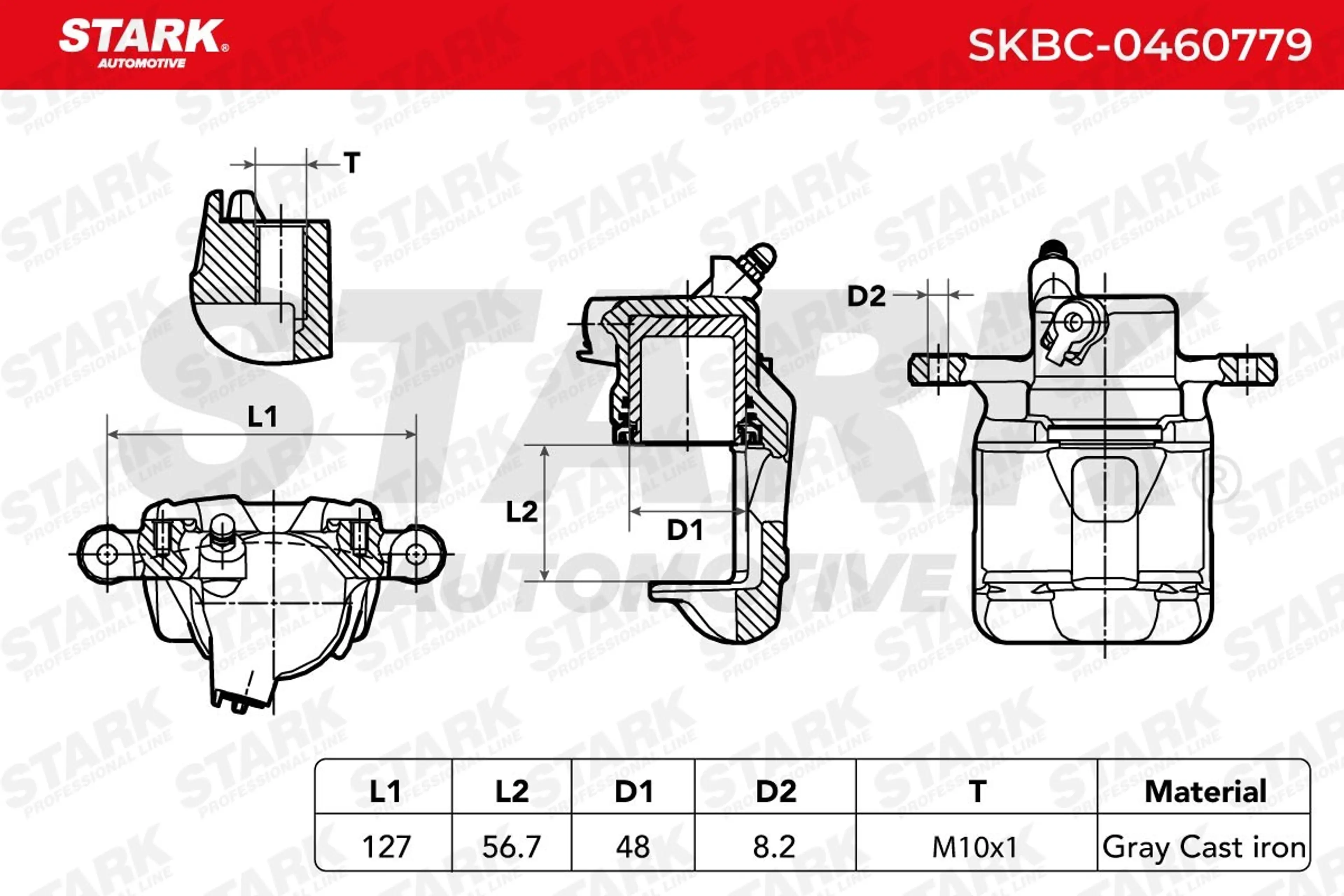 PINZA DE FRENO (SIN  DEVOLUCIÓN CAS