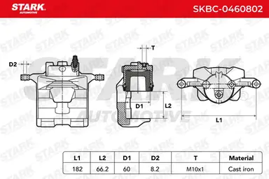 PINZA DE FRENO (SIN  DEVOLUCIÓN CAS