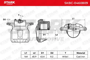 PINZA DE FRENO (SIN  DEVOLUCIÓN CAS