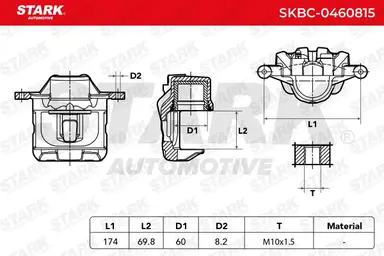 PINZA DE FRENO (SIN  DEVOLUCIÓN CAS