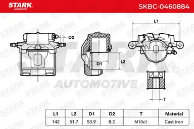 PINZA DE FRENO (SIN  DEVOLUCIÓN CAS