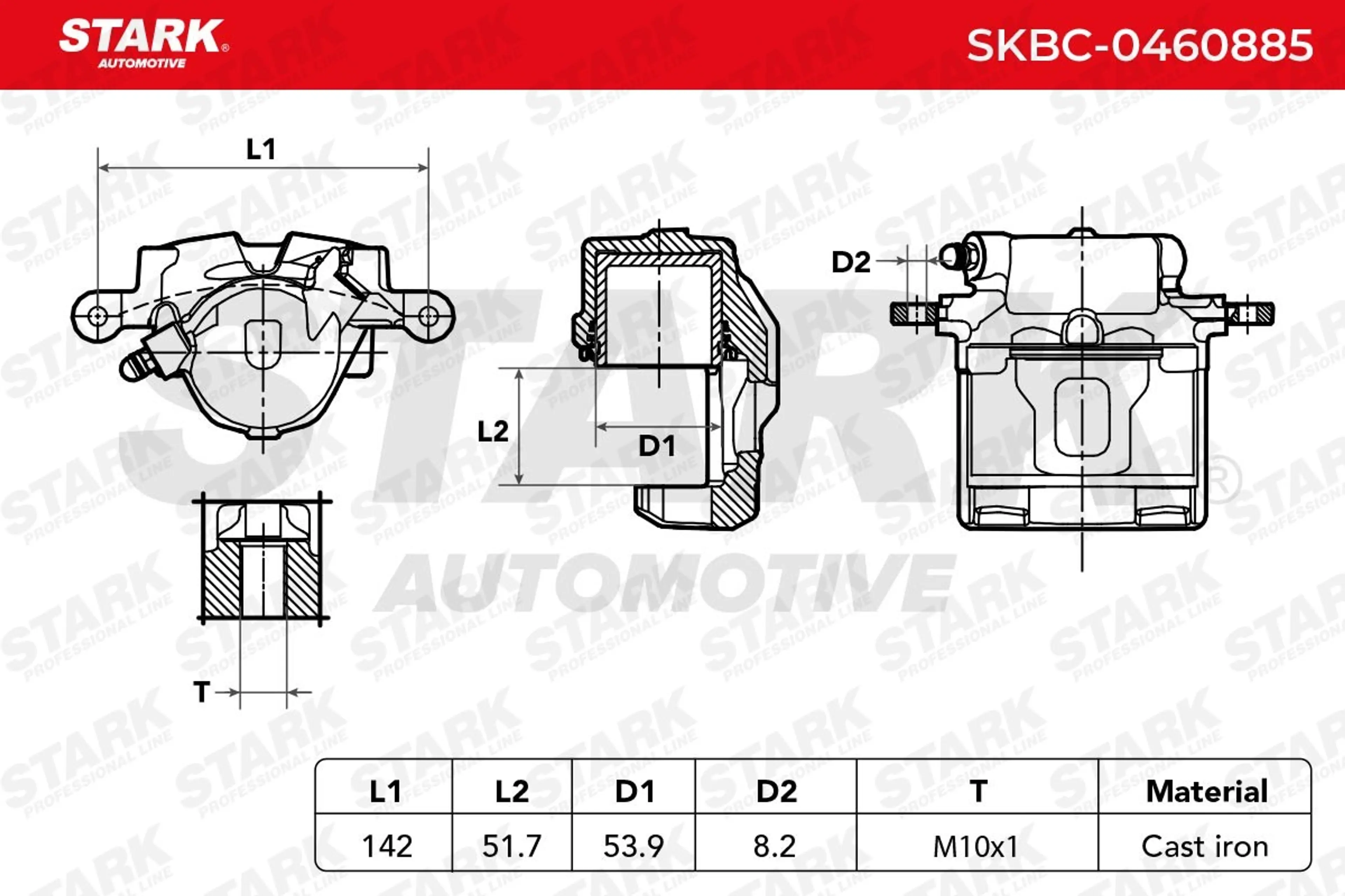 PINZA DE FRENO (SIN  DEVOLUCIÓN CAS