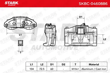 PINZA DE FRENO (SIN  DEVOLUCIÓN CAS