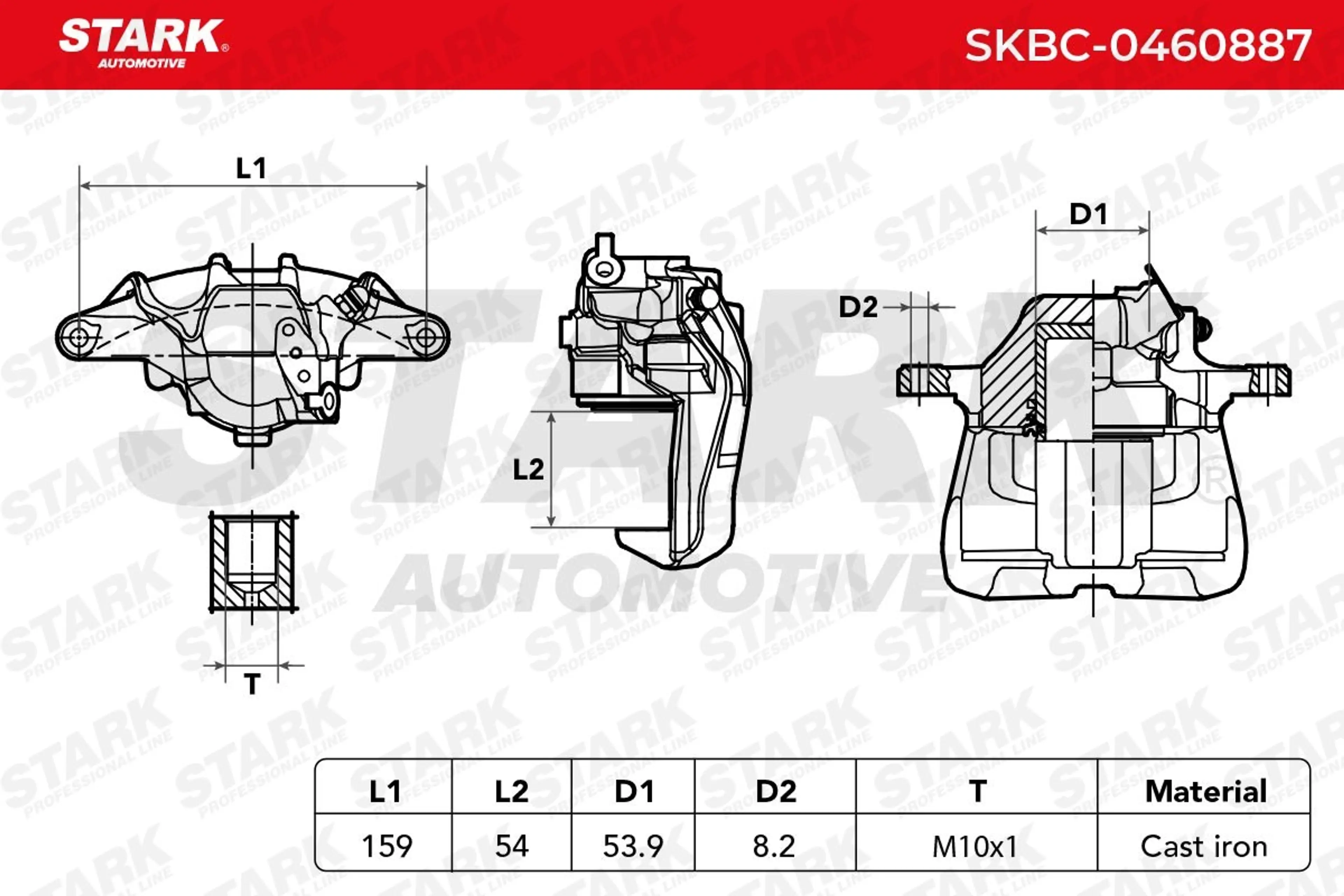 PINZA DE FRENO (SIN  DEVOLUCIÓN CAS