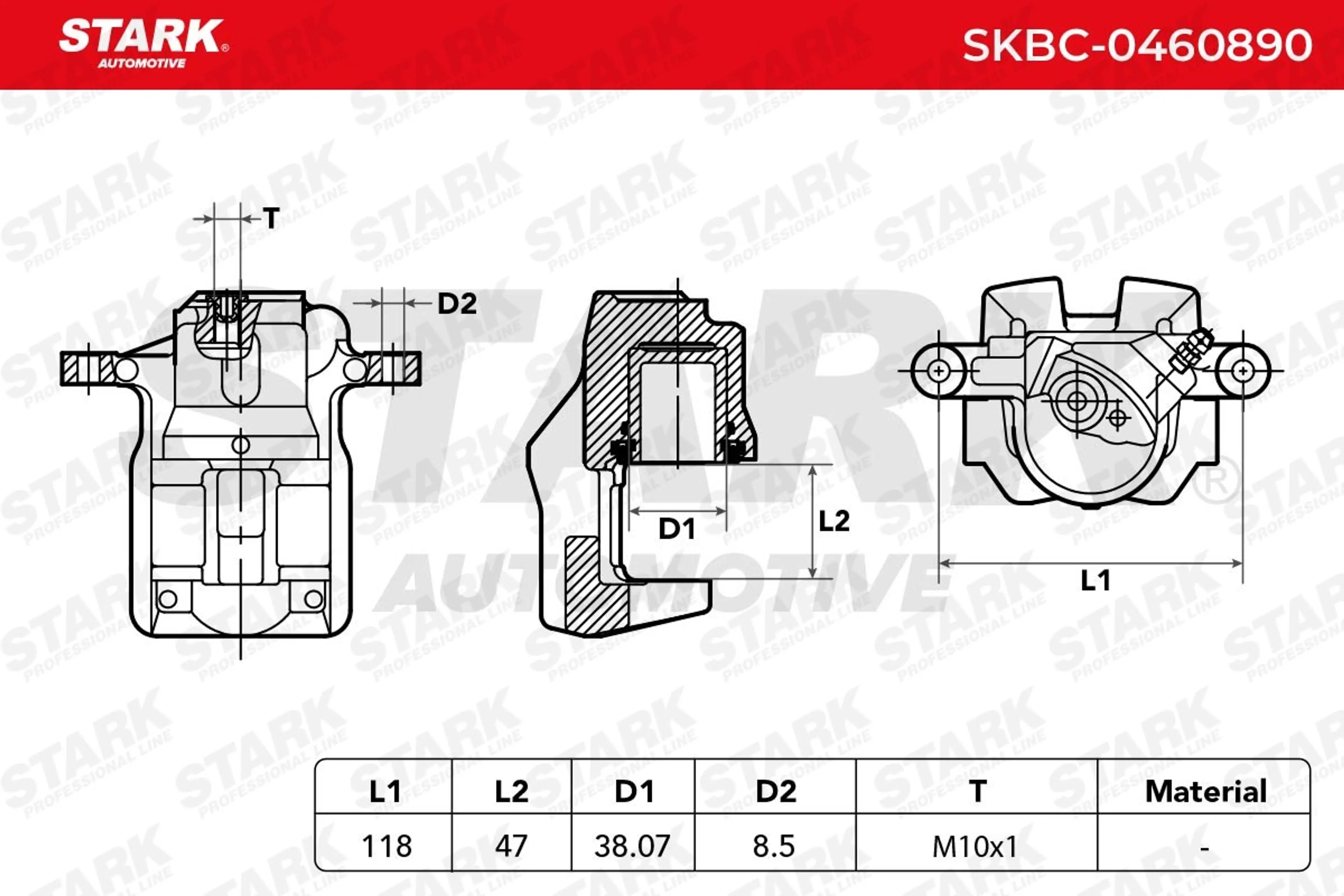PINZA DE FRENO (SIN  DEVOLUCIÓN CAS