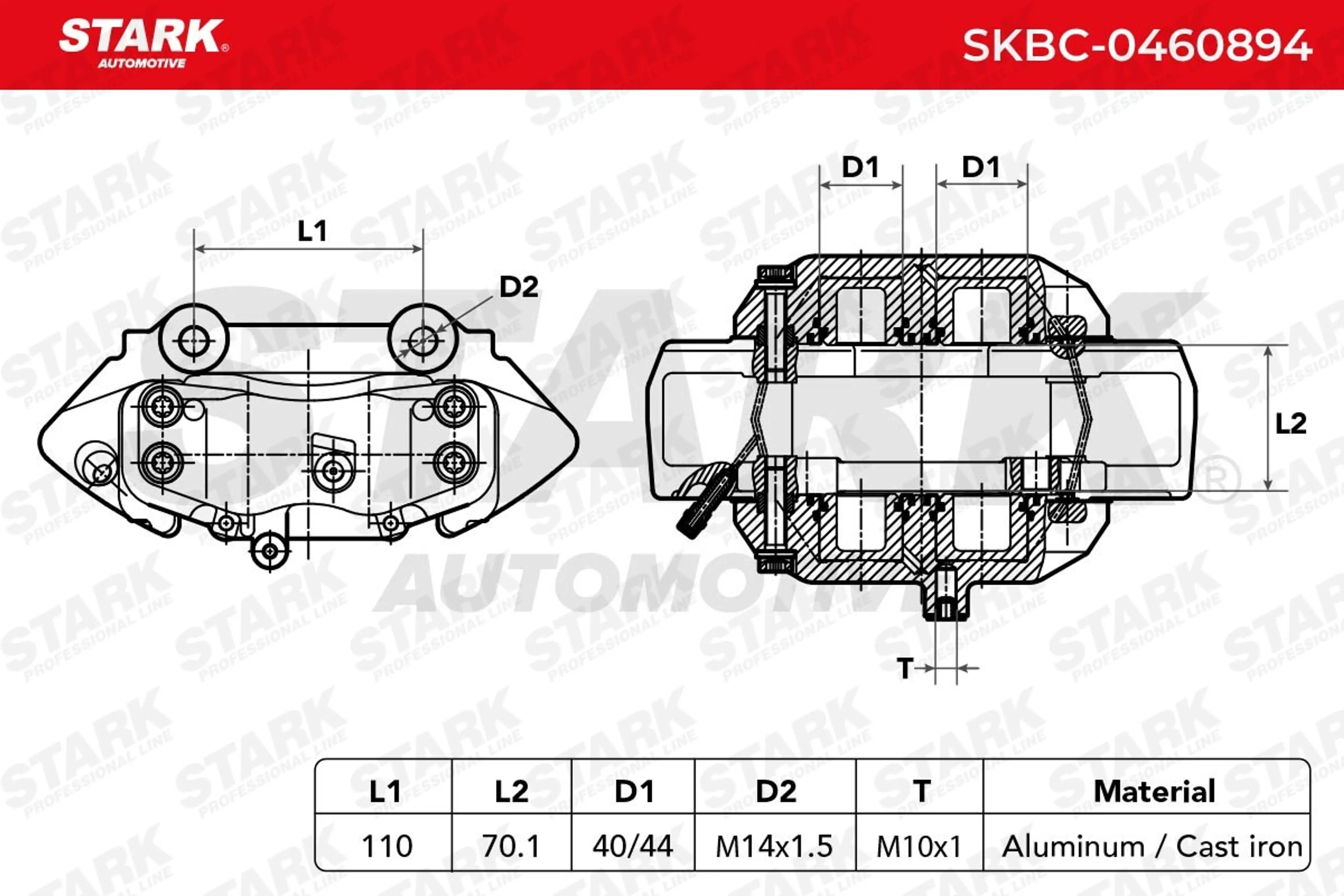 PINZA DE FRENO (SIN  DEVOLUCIÓN CAS