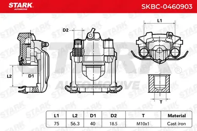 PINZA DE FRENO (SIN  DEVOLUCIÓN CAS