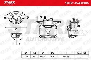 PINZA DE FRENO (SIN  DEVOLUCIÓN CAS