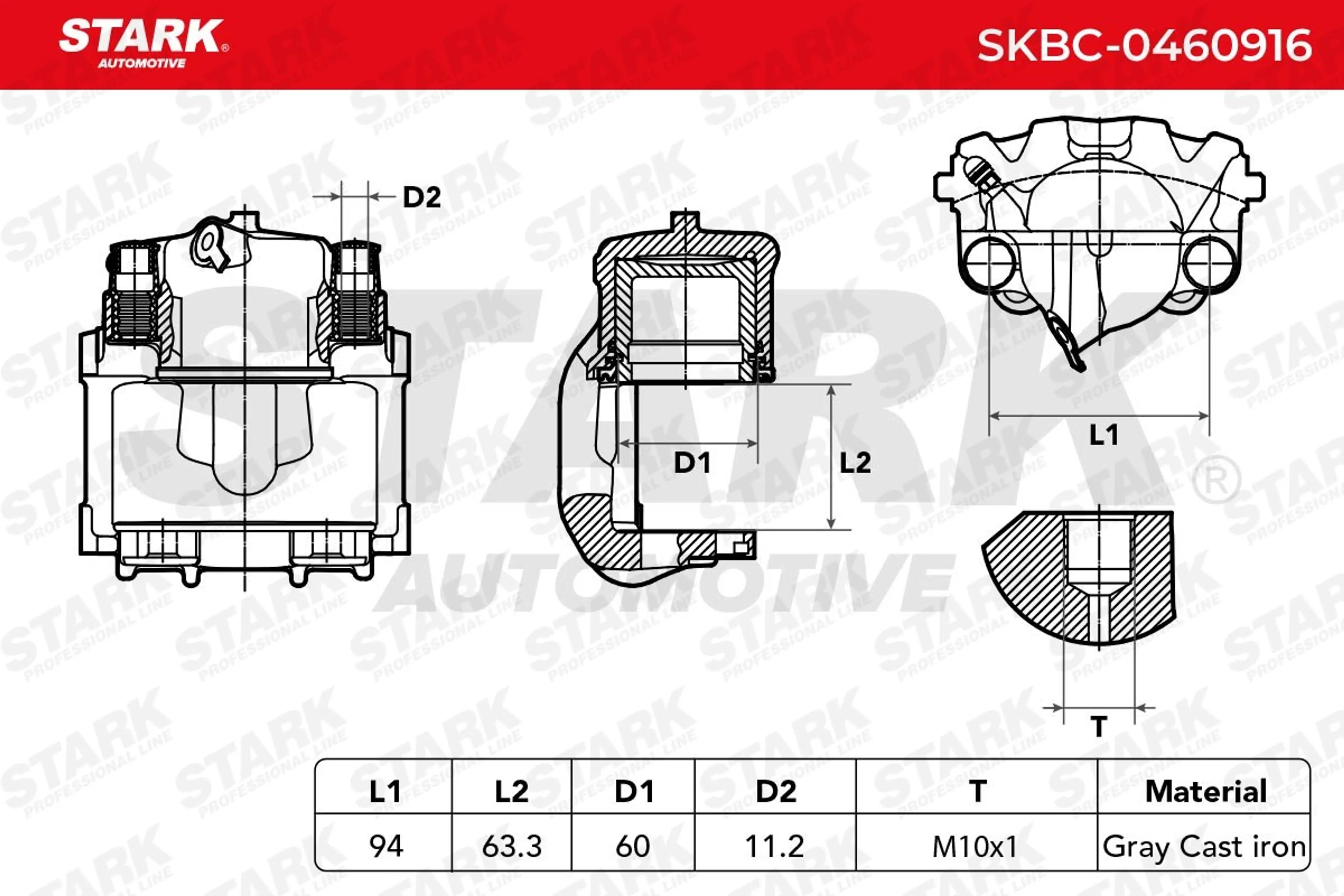 PINZA DE FRENO (SIN  DEVOLUCIÓN CAS