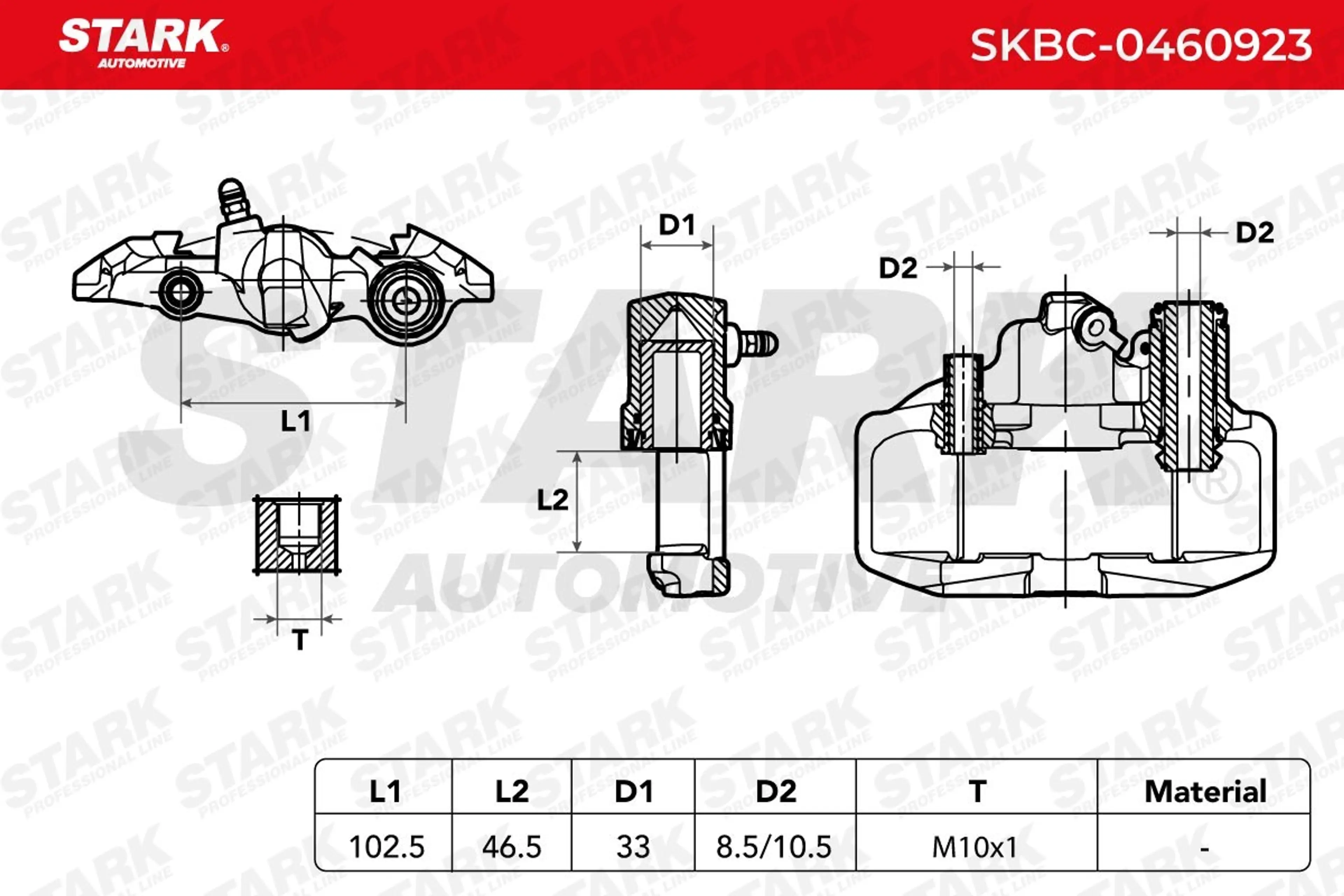 PINZA DE FRENO (SIN  DEVOLUCIÓN CAS