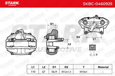 PINZA DE FRENO (SIN  DEVOLUCIÓN CAS