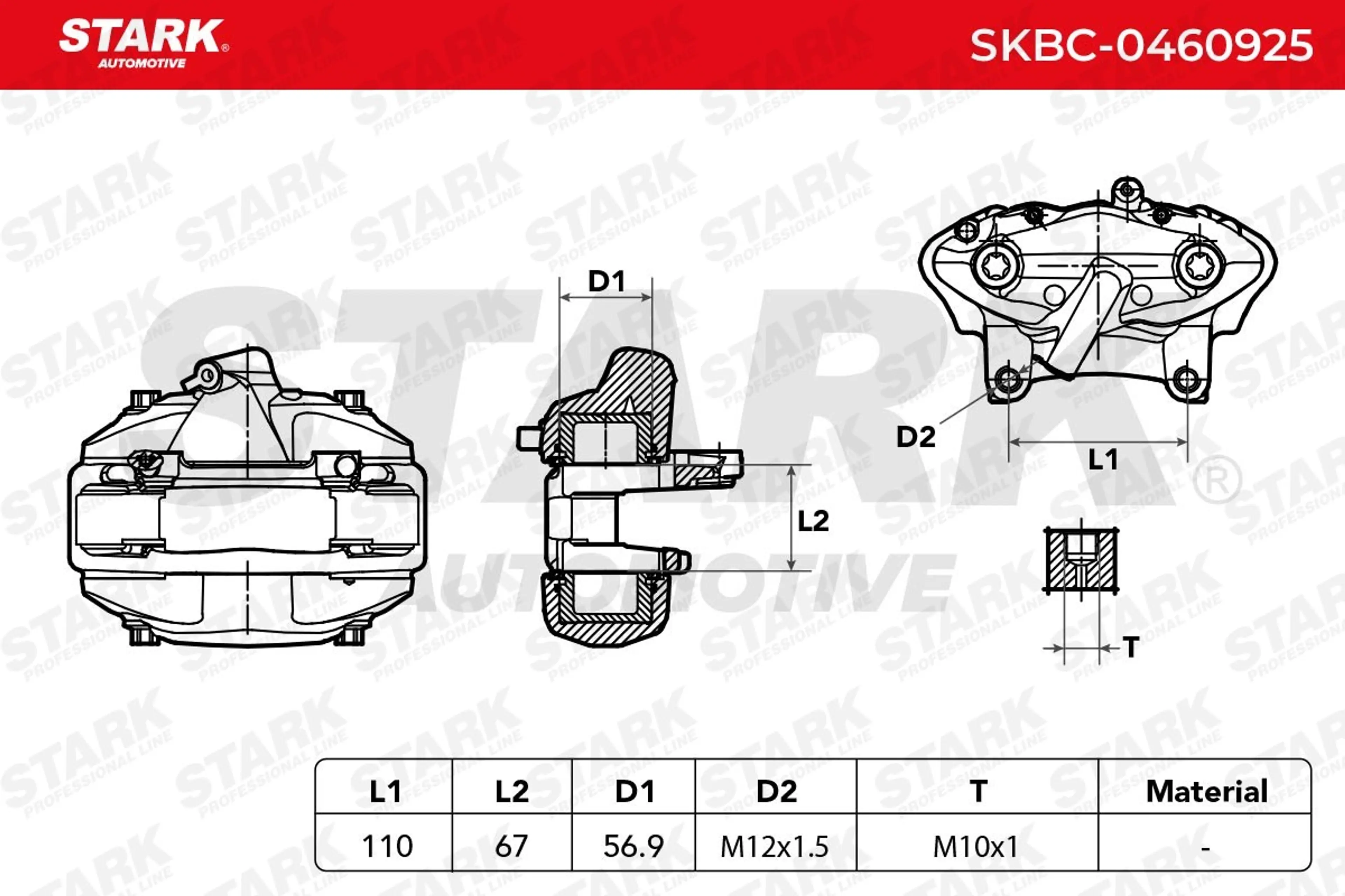 PINZA DE FRENO (SIN  DEVOLUCIÓN CAS