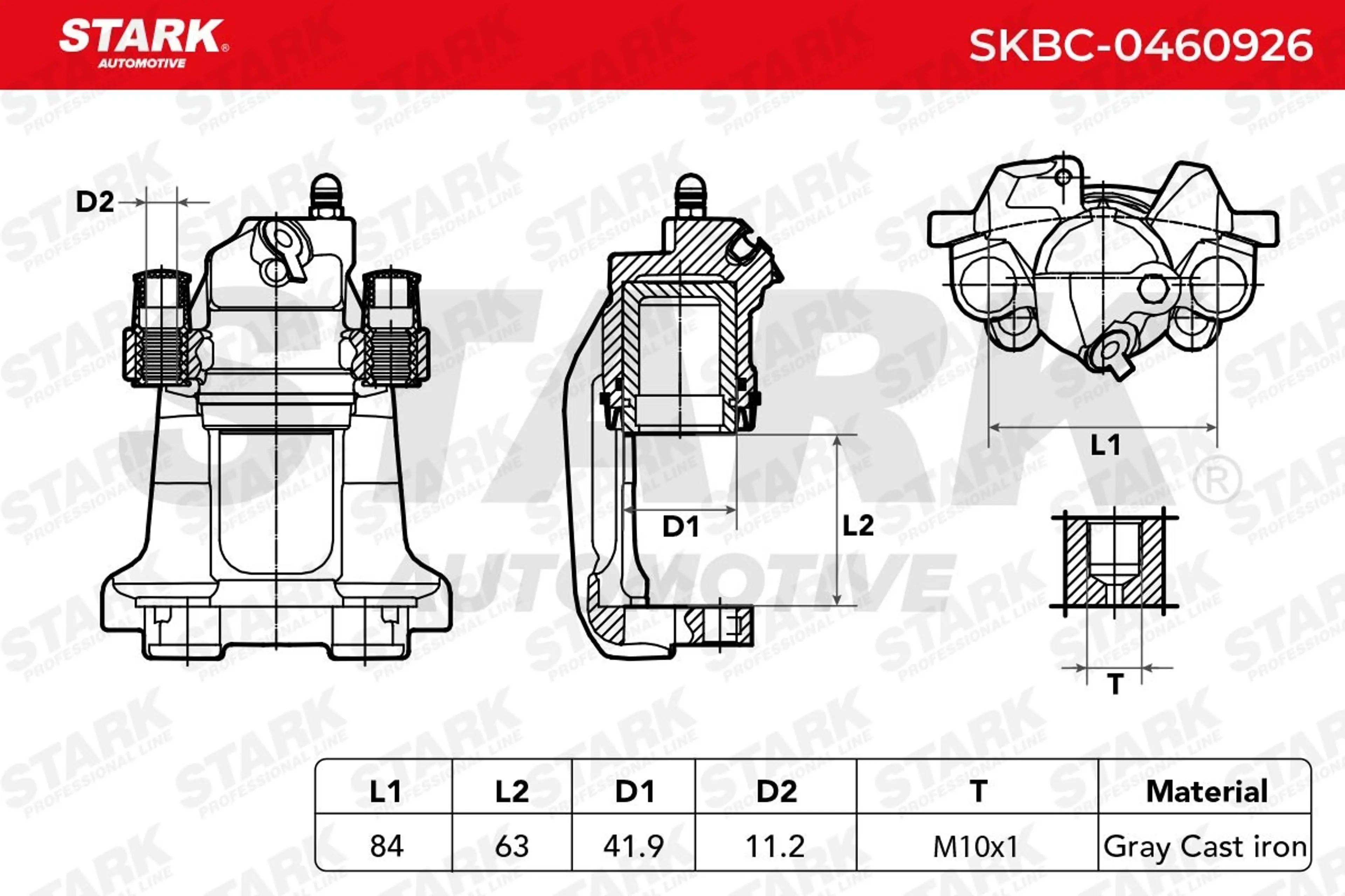 PINZA DE FRENO (SIN  DEVOLUCIÓN CAS
