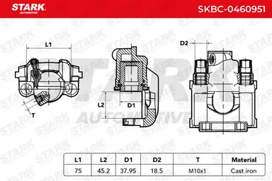 PINZA DE FRENO (SIN  DEVOLUCIÓN CAS