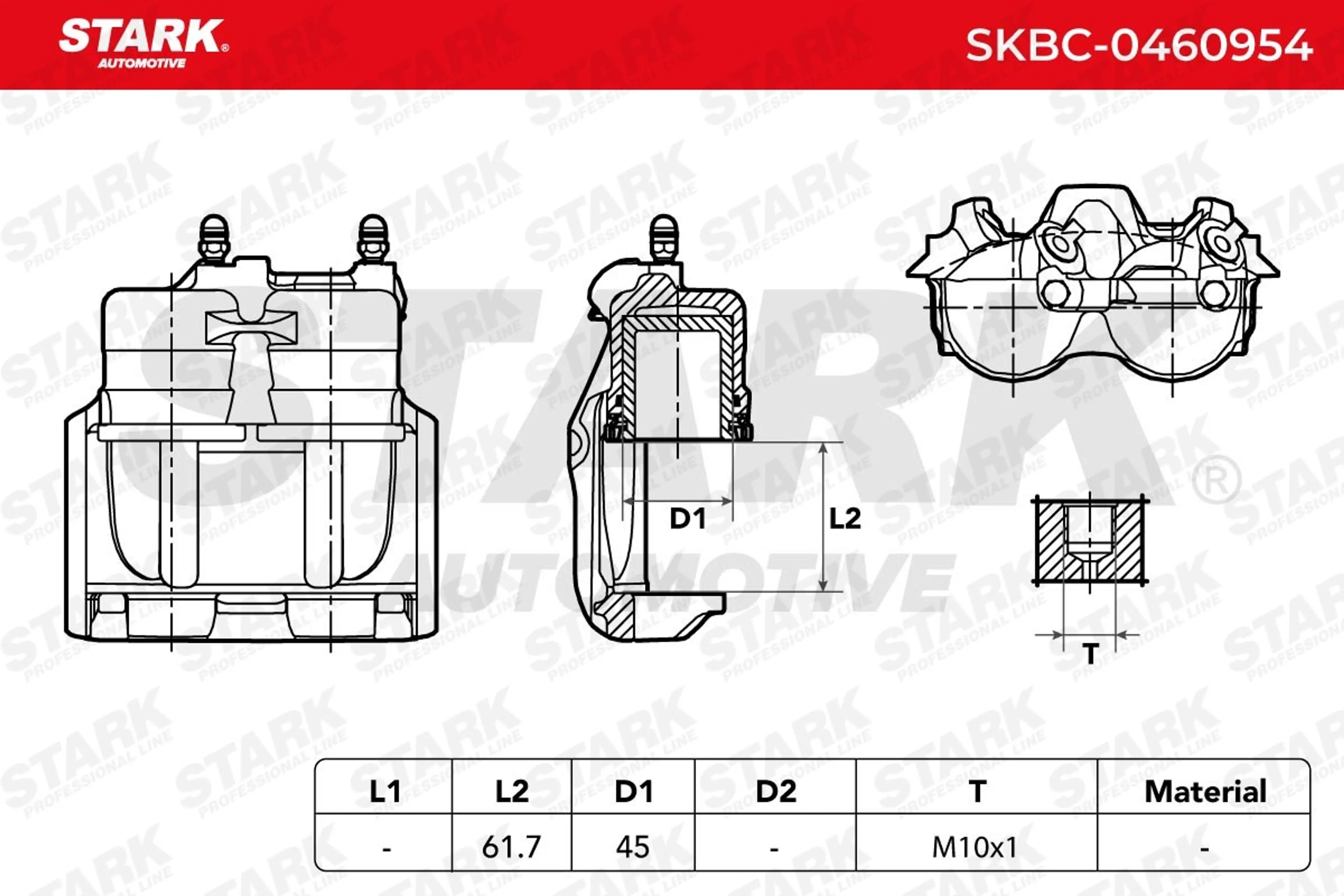 PINZA DE FRENO (SIN  DEVOLUCIÓN CAS