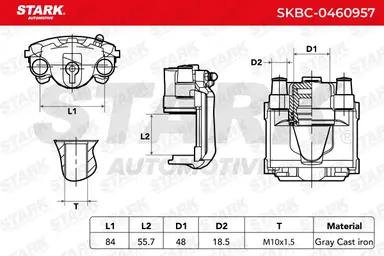 PINZA DE FRENO (SIN  DEVOLUCIÓN CAS