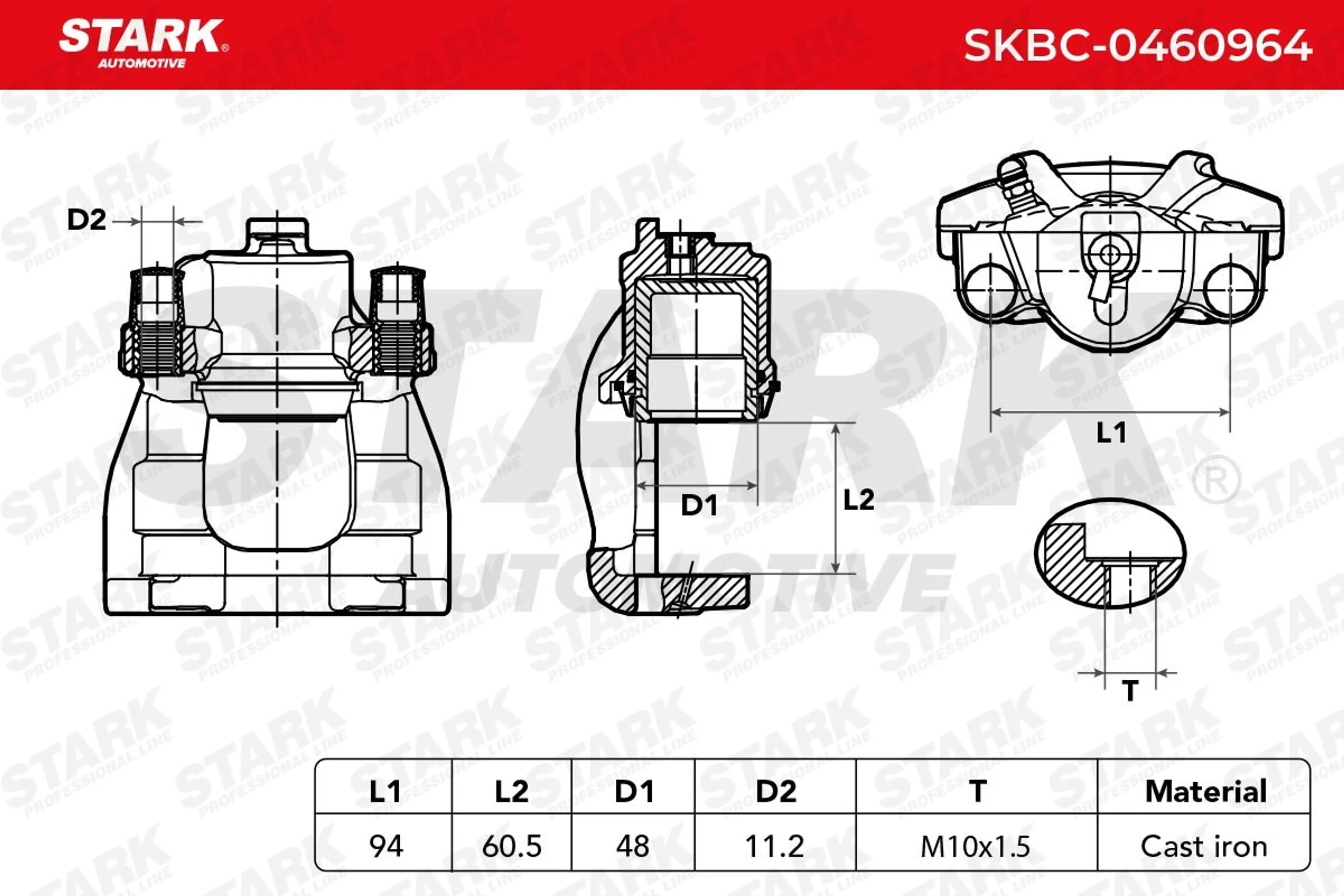 PINZA DE FRENO (SIN  DEVOLUCIÓN CAS