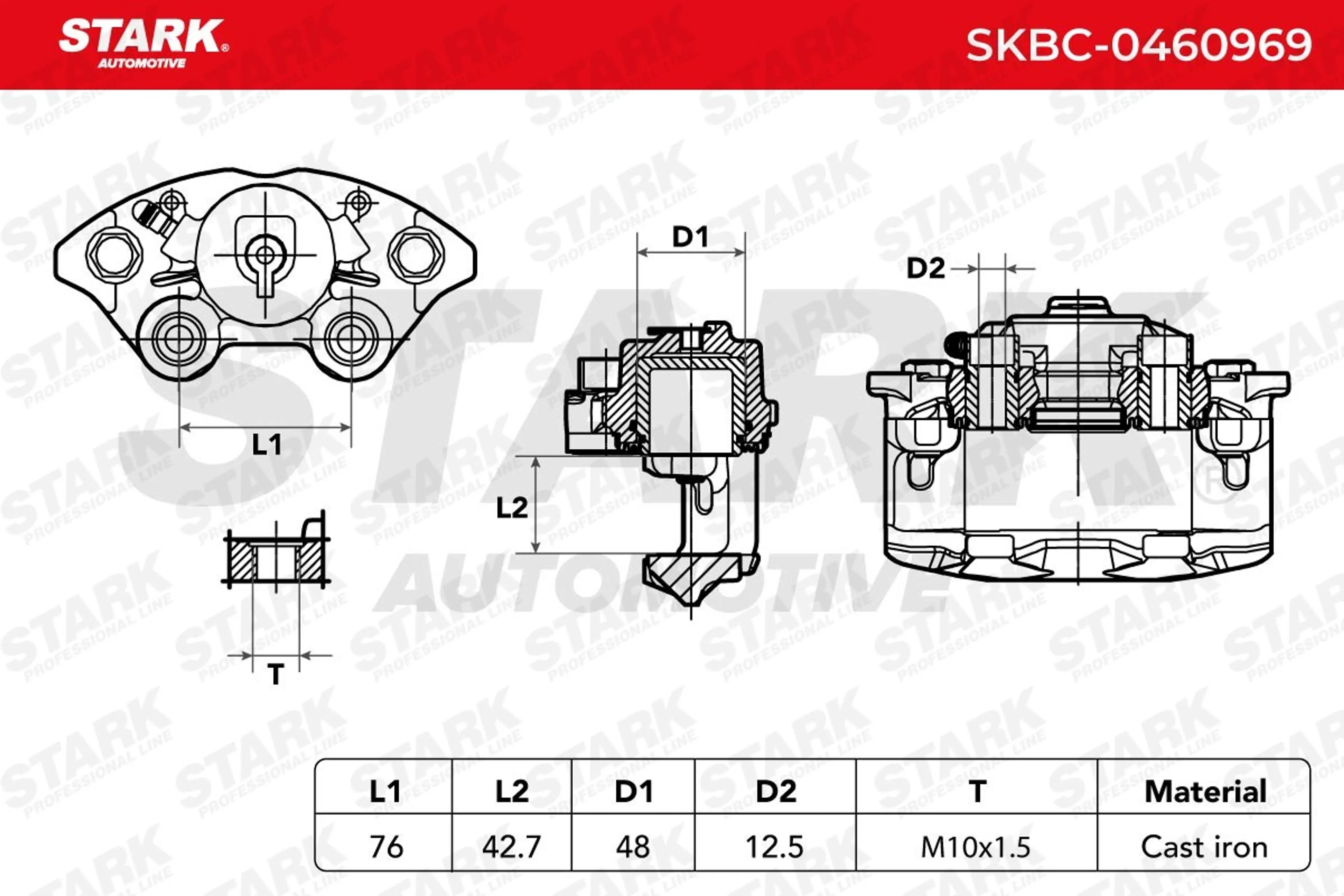 PINZA DE FRENO (SIN  DEVOLUCIÓN CAS