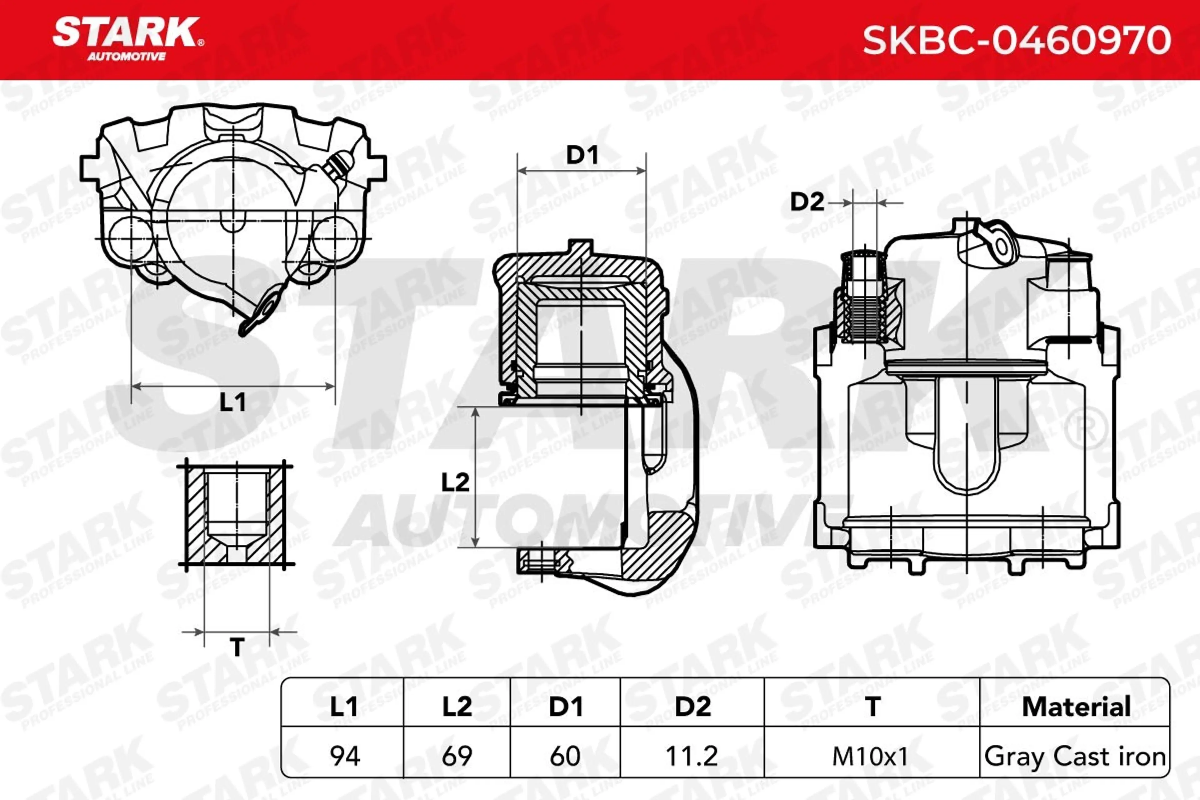 PINZA DE FRENO (SIN  DEVOLUCIÓN CAS