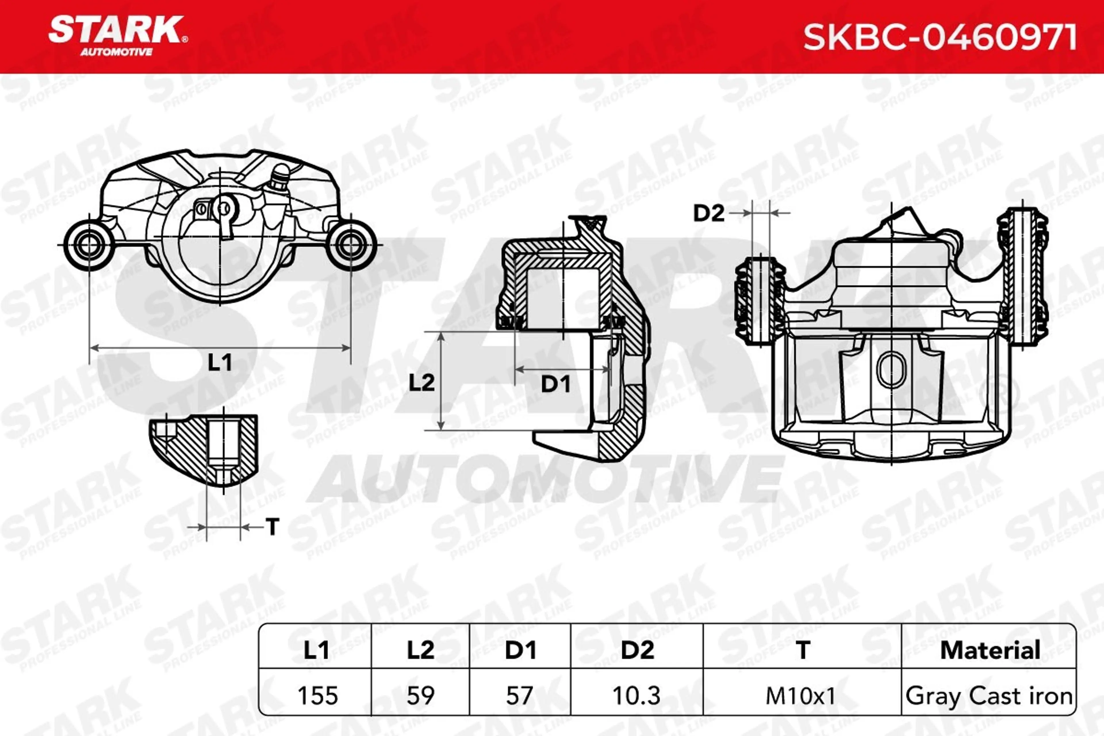 PINZA DE FRENO (SIN  DEVOLUCIÓN CAS