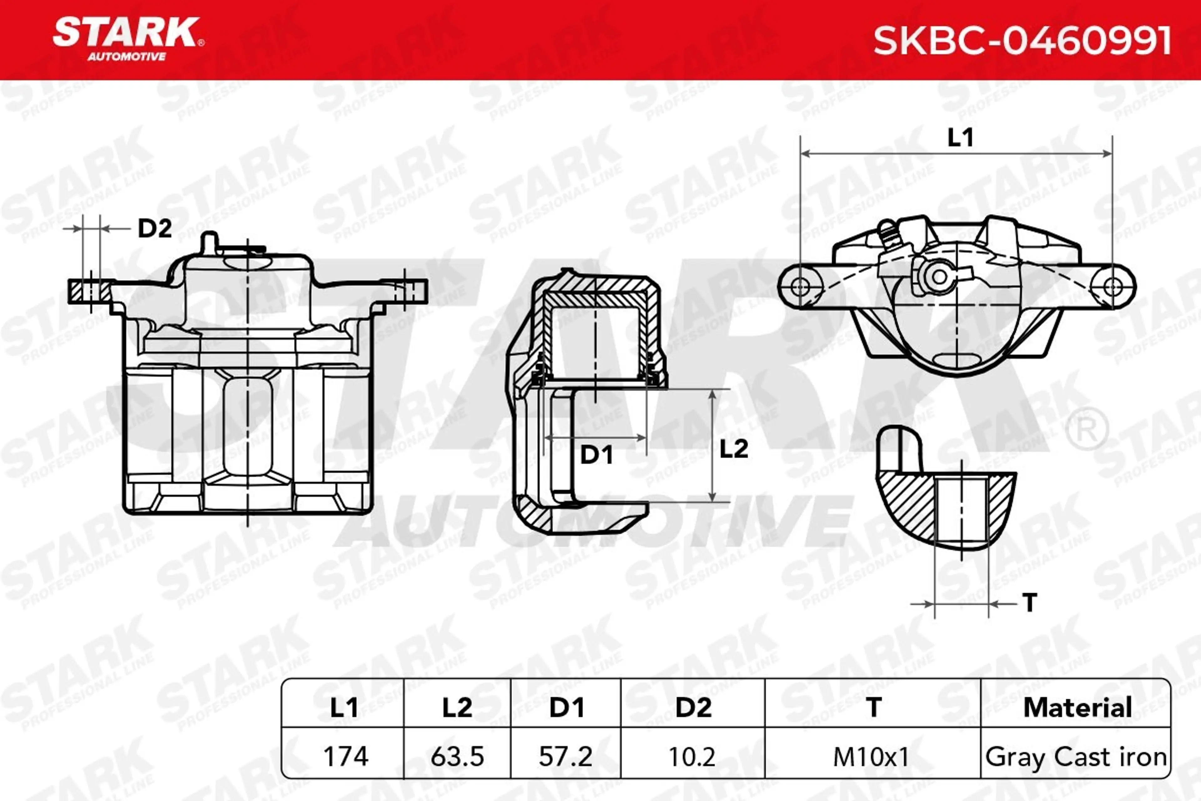 PINZA DE FRENO (SIN  DEVOLUCIÓN CAS