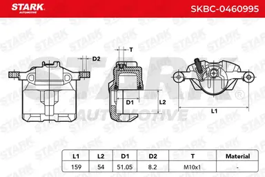 PINZA DE FRENO (SIN  DEVOLUCIÓN CAS