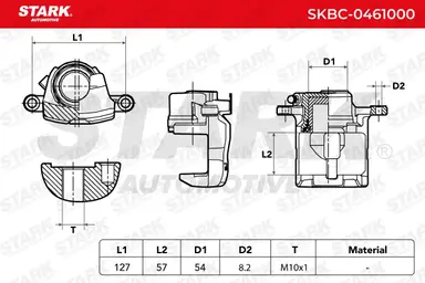 PINZA DE FRENO (SIN  DEVOLUCIÓN CAS