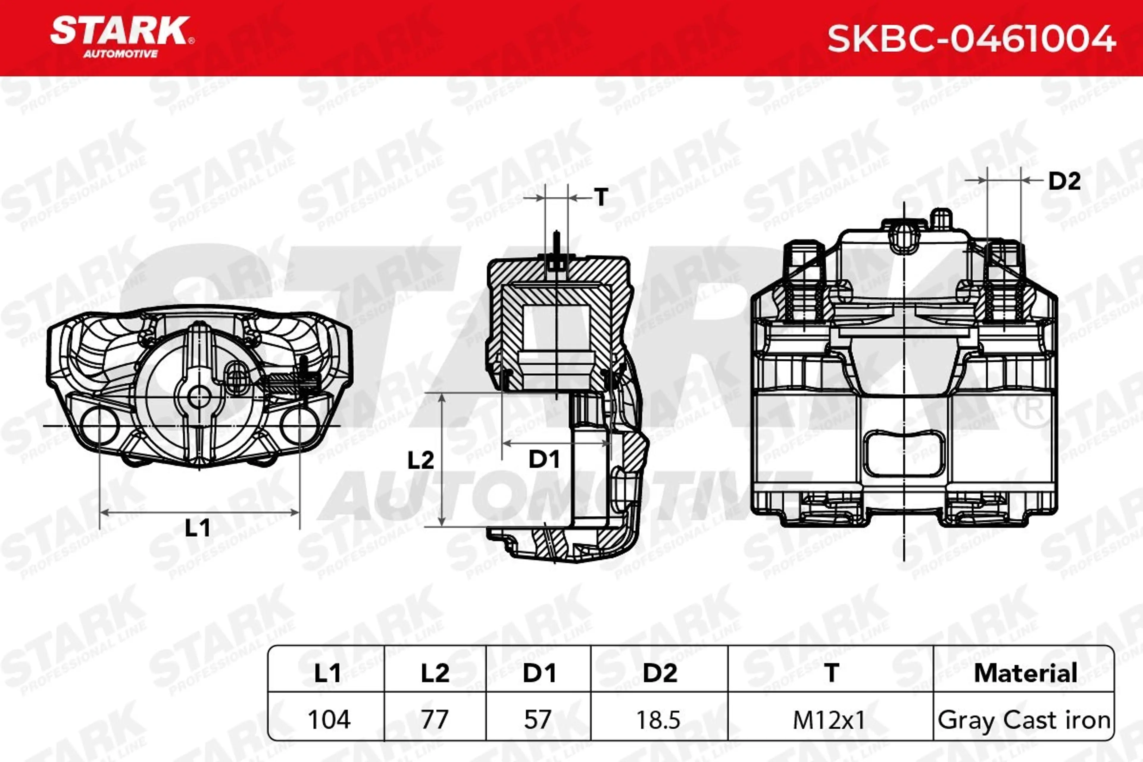 PINZA DE FRENO (SIN  DEVOLUCIÓN CAS