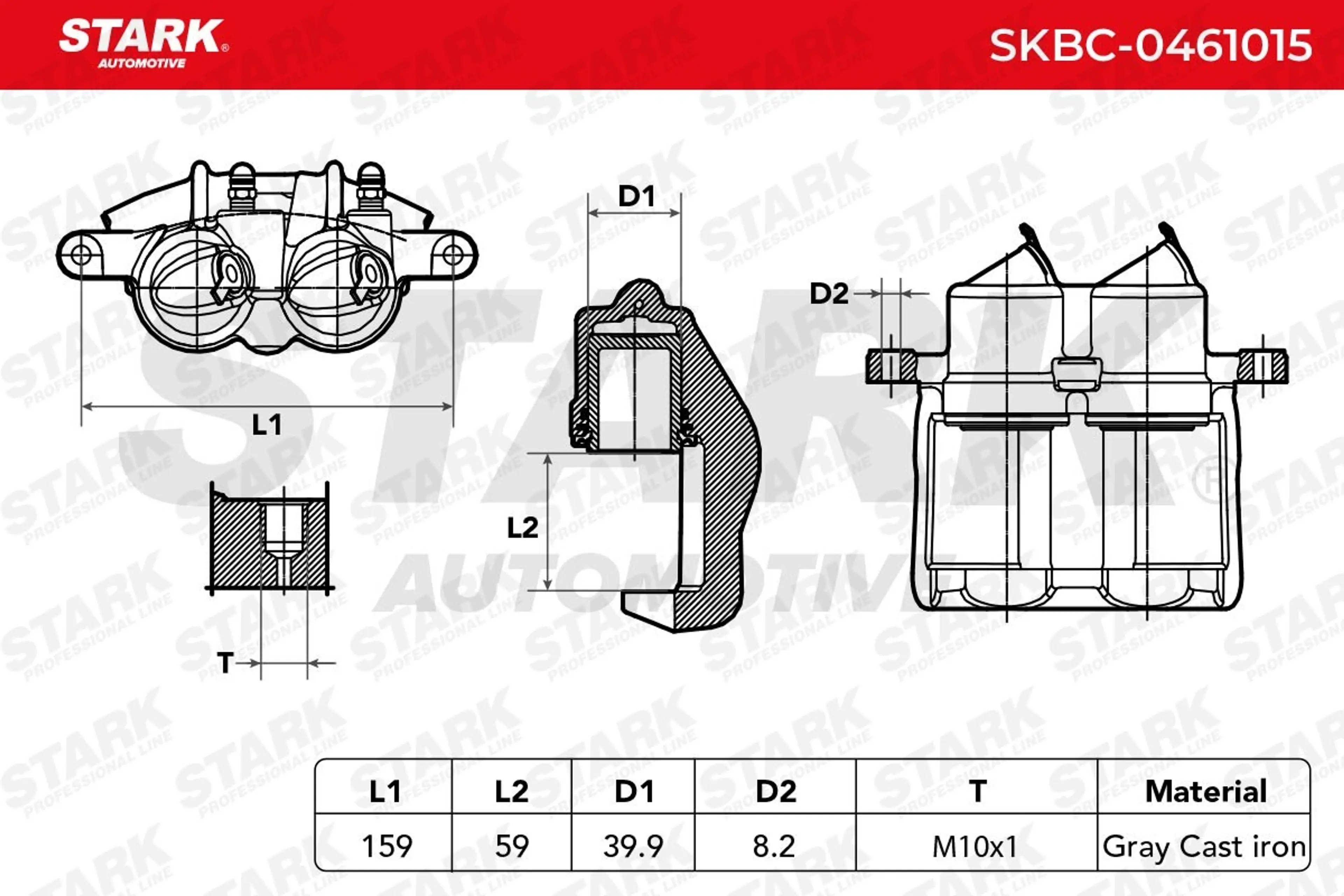PINZA DE FRENO (SIN  DEVOLUCIÓN CAS