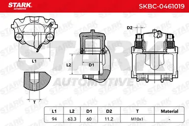 PINZA DE FRENO (SIN  DEVOLUCIÓN CAS