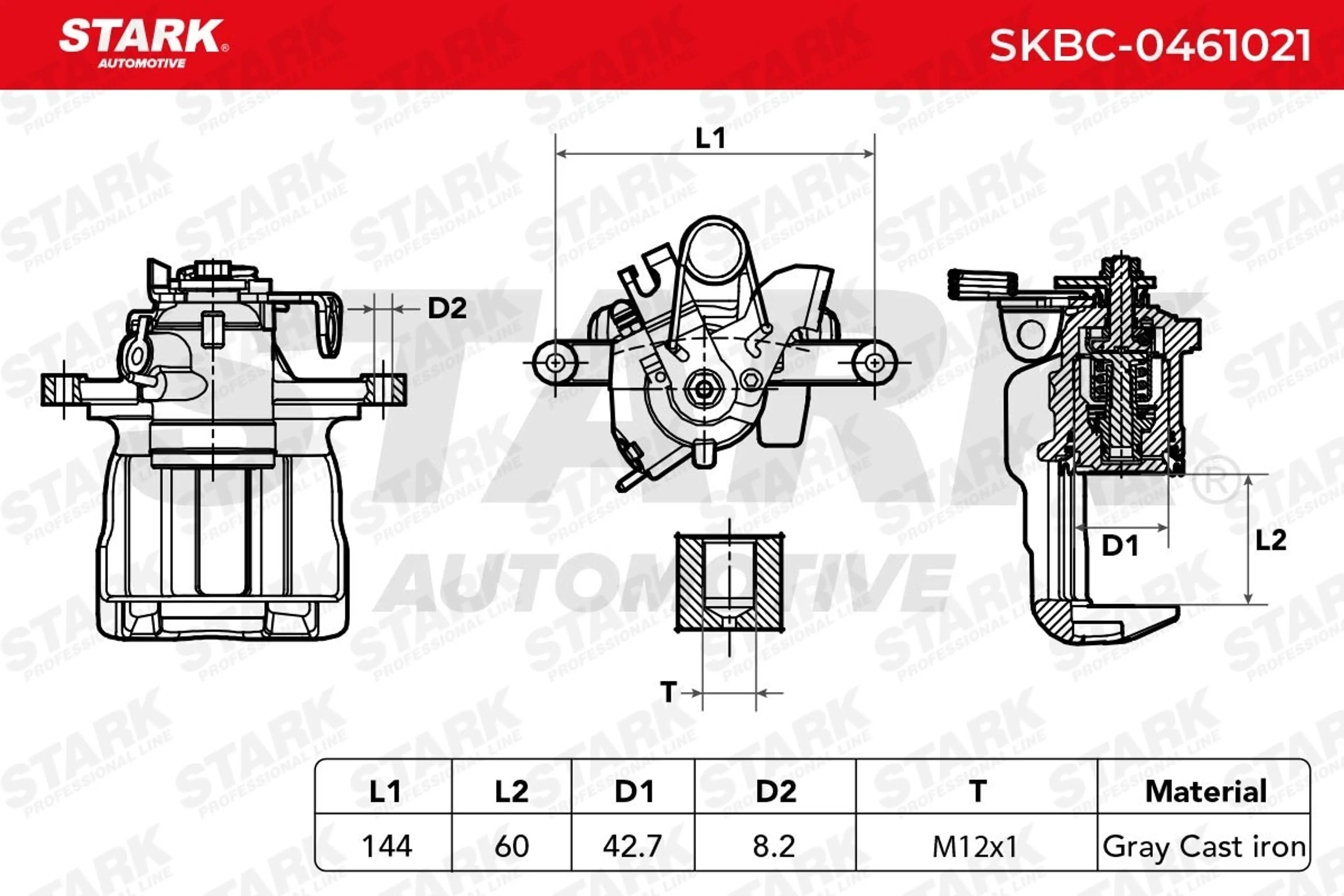 PINZA DE FRENO (SIN  DEVOLUCIÓN CAS