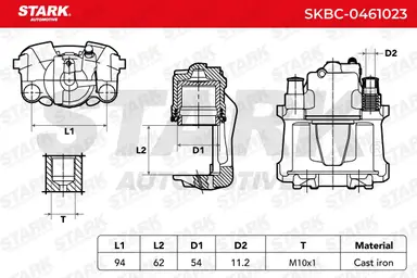 PINZA DE FRENO (SIN  DEVOLUCIÓN CAS