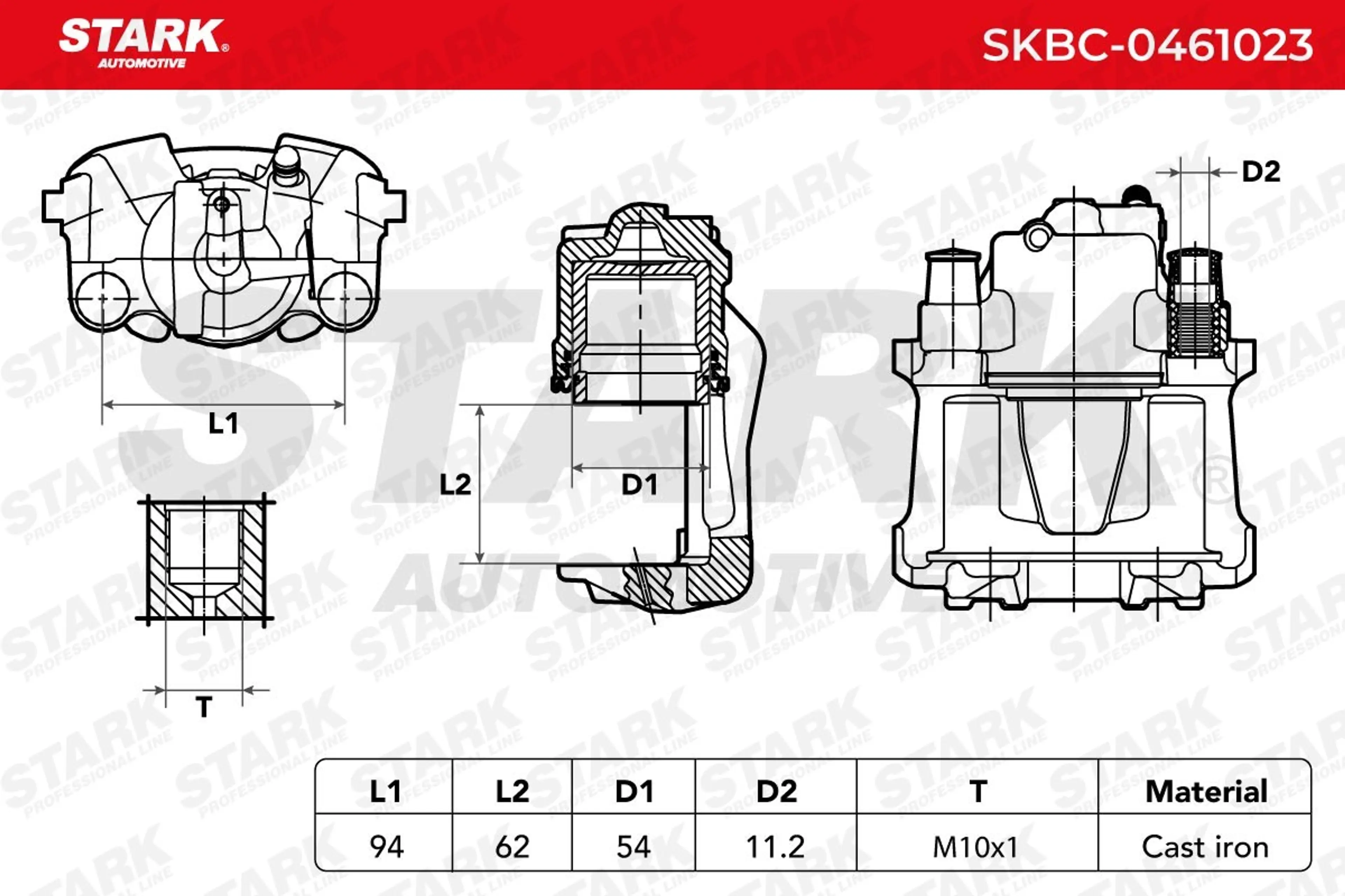 PINZA DE FRENO (SIN  DEVOLUCIÓN CAS