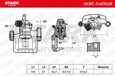 PINZA DE FRENO (SIN  DEVOLUCIÓN CAS