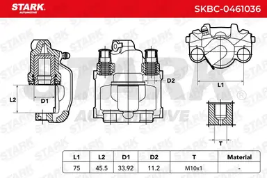 PINZA DE FRENO (SIN  DEVOLUCIÓN CAS