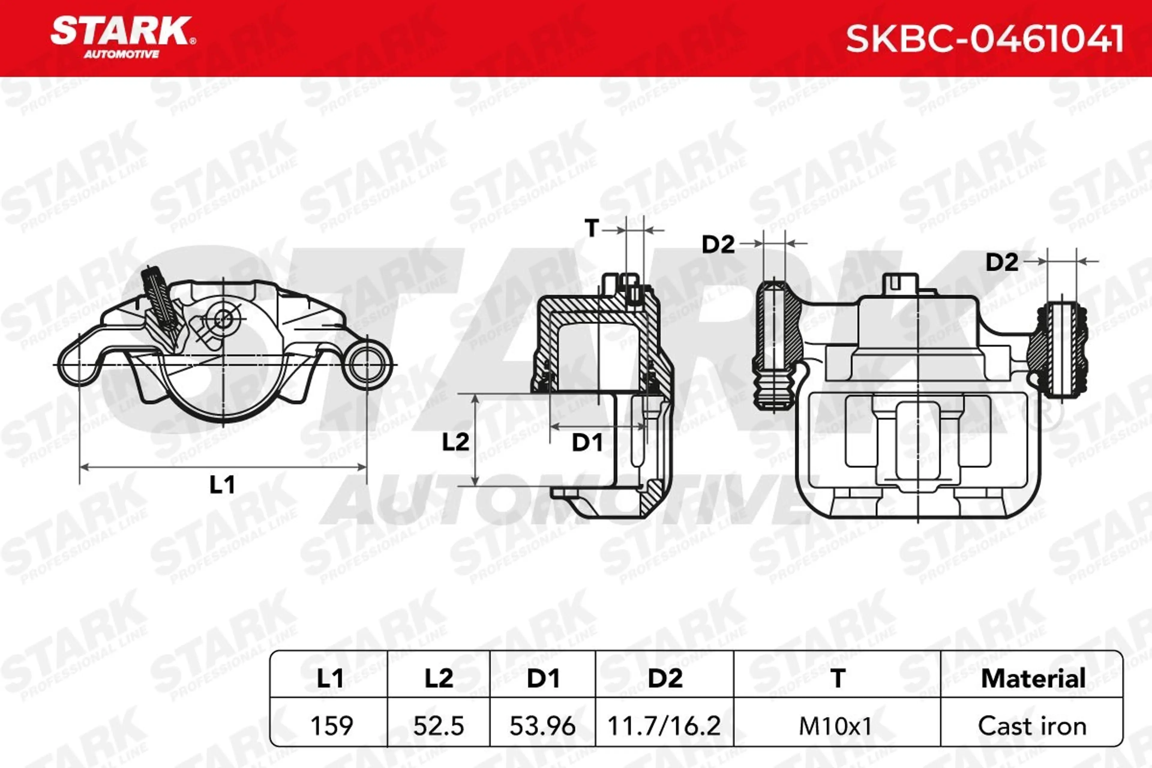 PINZA DE FRENO (SIN  DEVOLUCIÓN CAS