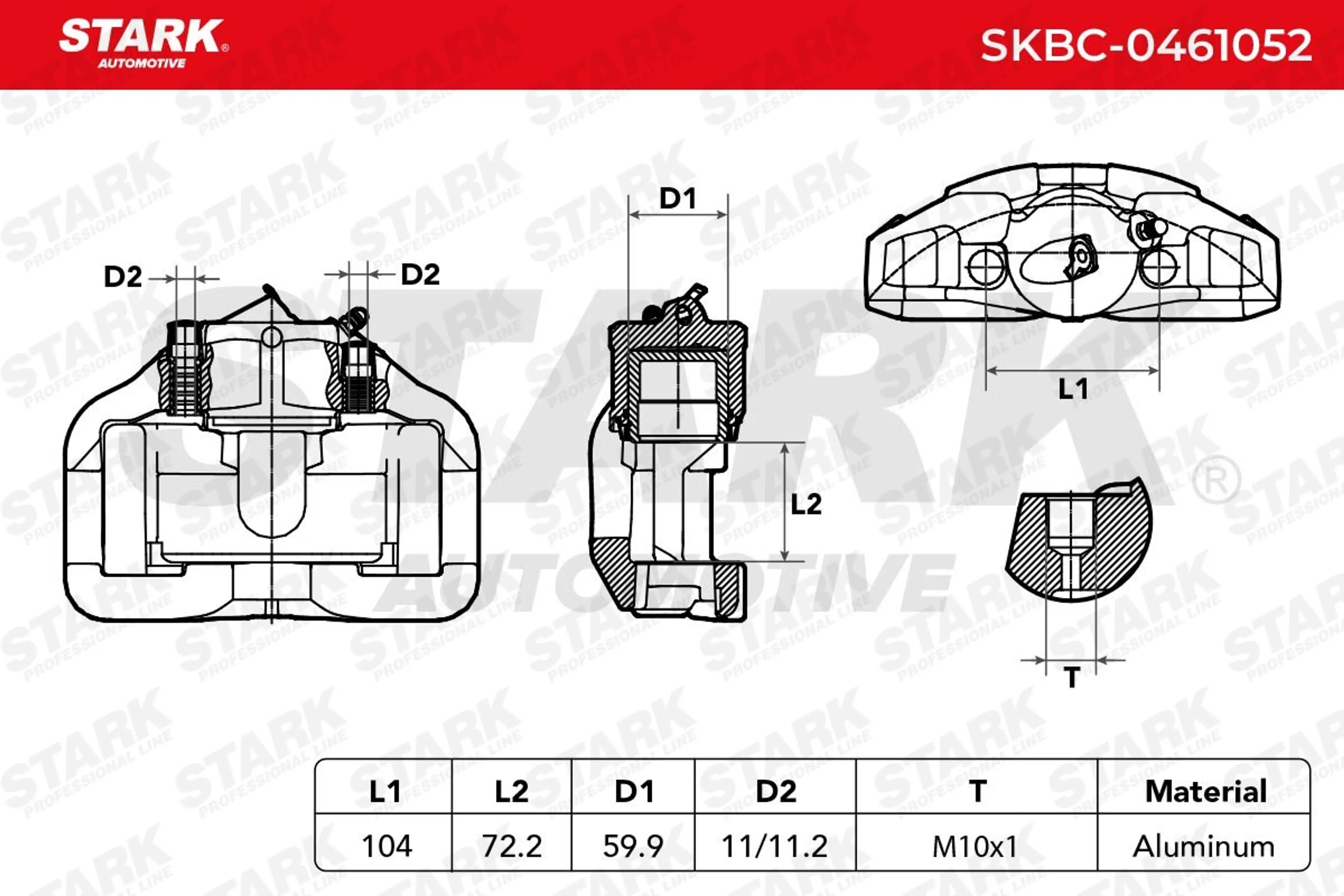 PINZA DE FRENO (SIN  DEVOLUCIÓN CAS