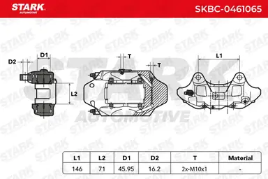 PINZA DE FRENO (SIN  DEVOLUCIÓN CAS