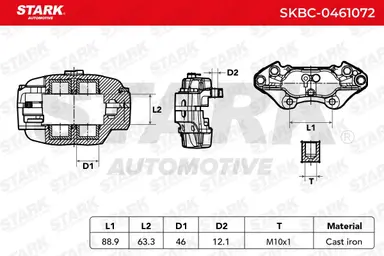 PINZA DE FRENO (SIN  DEVOLUCIÓN CAS