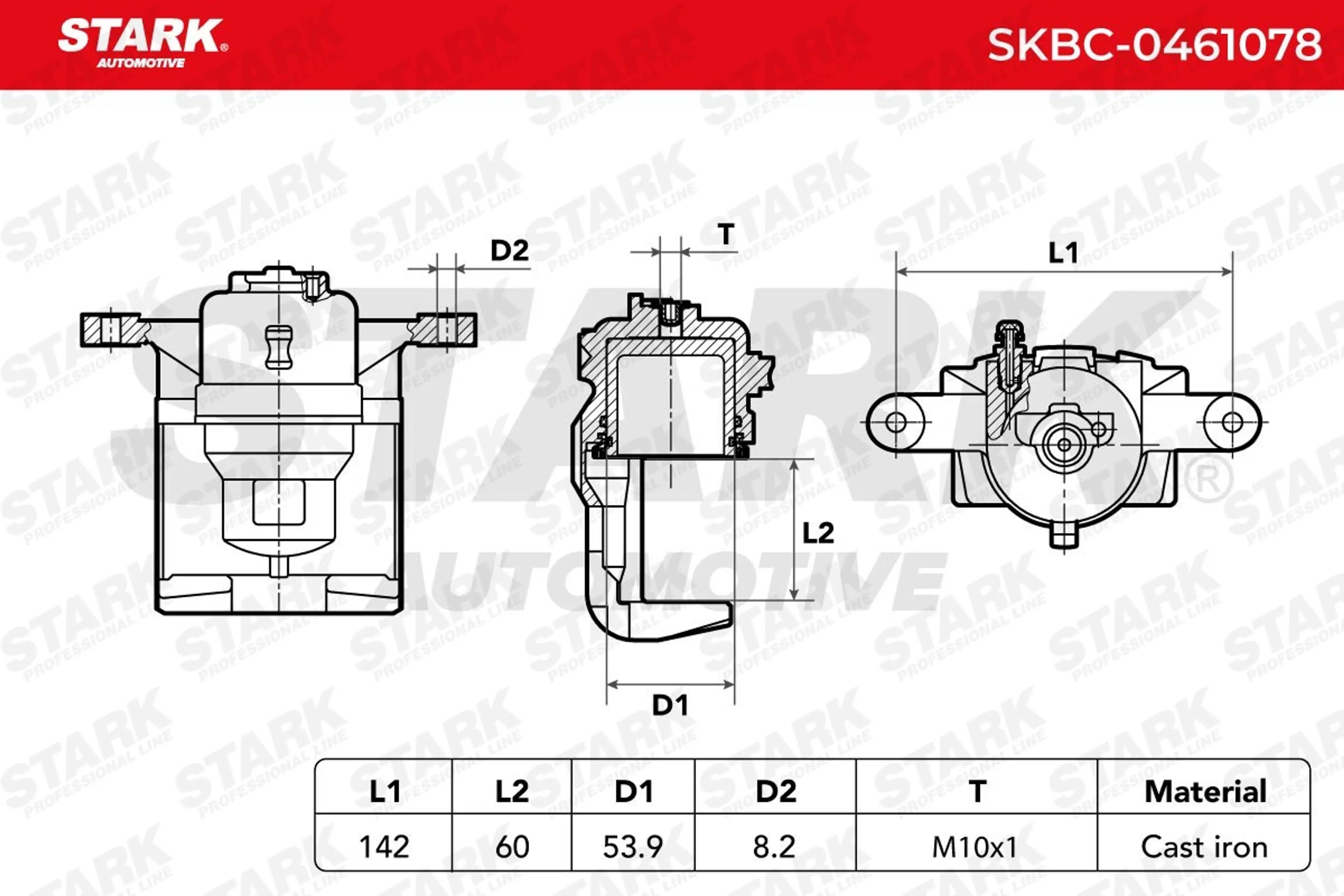 PINZA DE FRENO (SIN  DEVOLUCIÓN CAS