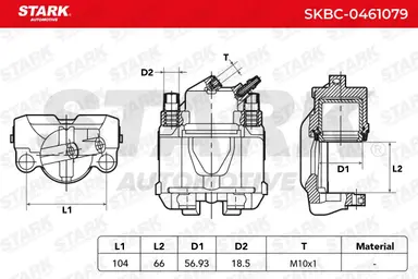 PINZA DE FRENO (SIN  DEVOLUCIÓN CAS