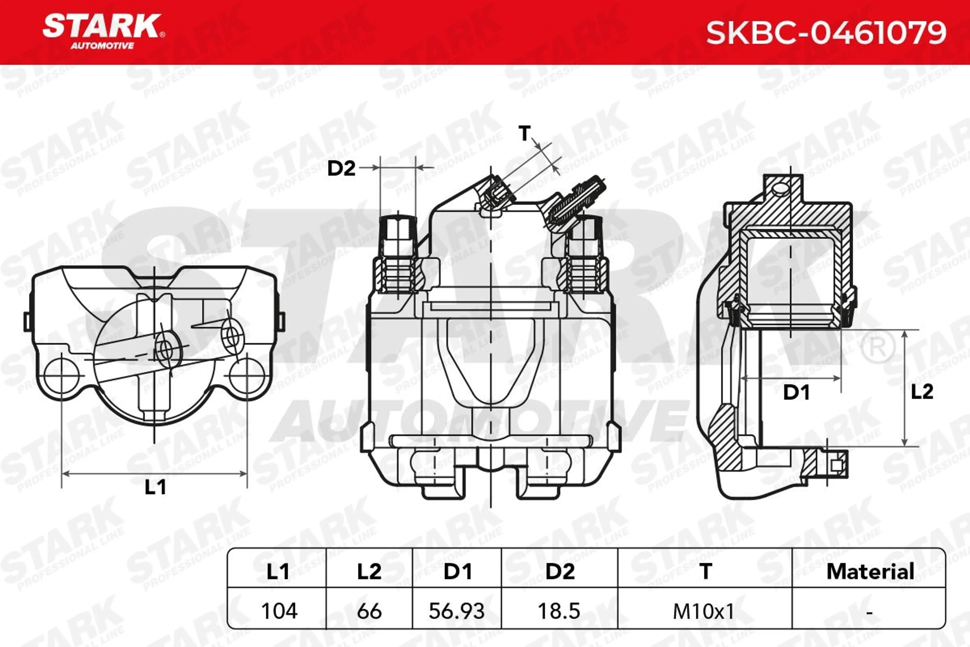 PINZA DE FRENO (SIN  DEVOLUCIÓN CAS